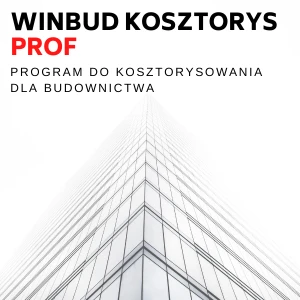 WINBUD Kosztorys Prof - pierwsze stanowisko 