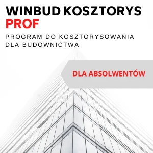 WINBUD Kosztorys Prof dla absolwentów