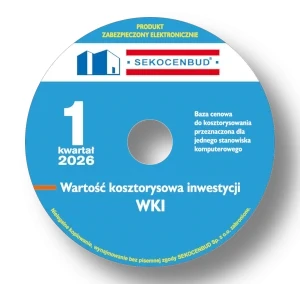 Wartość kosztorysowa inwestycji WKI 1 kw. 2026