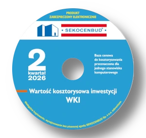 Wartość kosztorysowa inwestycji WKI 2 kw. 2026