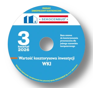 Wartość kosztorysowa inwestycji WKI 3 kw. 2026