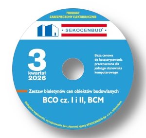 Biuletyny zagregowane (BCO cz. 1 i 2, BCM) 3 kw. 2026